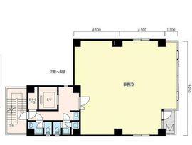 永井ビル 4階 間取り図