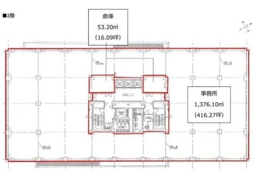 兜町第1平和ビル 2階 間取り図