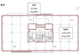 兜町第1平和ビル 2階 間取り図