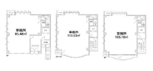 四谷Sfida Base 一棟 間取り図