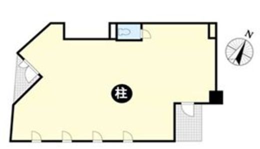 ロイヤルコート目黒(事務所) 101 間取り図