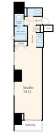 VORT銀座residence 804 間取り図