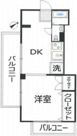 代々木ホームガーデン 302 間取り図