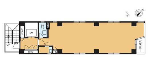 三上ビル 8階 間取り図