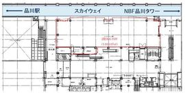 品川グランドセントラルタワー 2階 間取り図