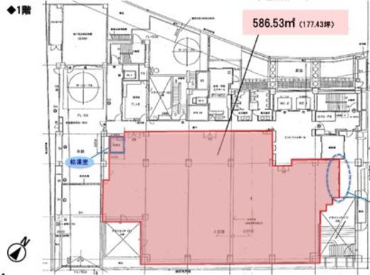 青山セント・シオンビル 1階 間取り図