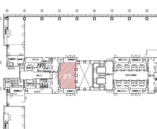 トレードピアお台場 20階センター 間取り図