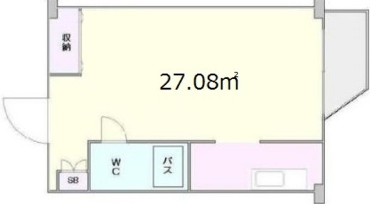 メゾンヨーラク 303 間取り図