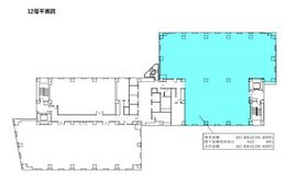 新宿サンエービル 12階 間取り図