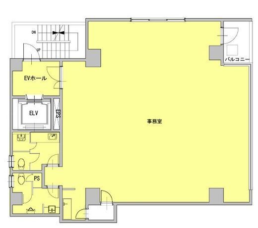 日本橋中屋ビル 3階 間取り図