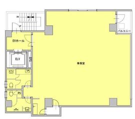 日本橋中屋ビル 3階 間取り図