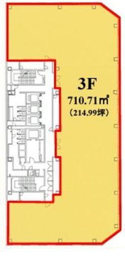 サンマリーノ汐留 3階 間取り図