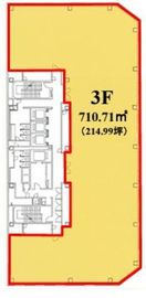 サンマリーノ汐留 3階 間取り図