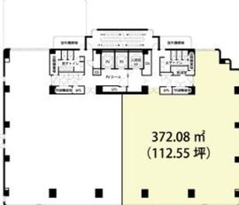 BPRプレイス神谷町 5階C 間取り図