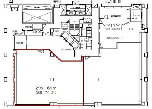 三田日東ダイビル 1階 間取り図