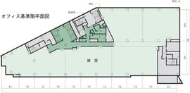小田急サザンタワー 13階 間取り図