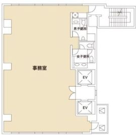 御成門小田急ビル 601 間取り図