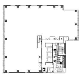 BIZCORE神保町 6階 間取り図