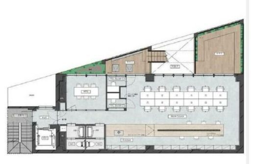 Gala Force Building 2階 間取り図