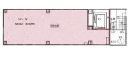 THE CITY 浅草雷門 7階 間取り図