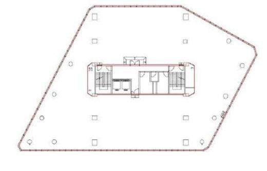 麻布偕成ビル 4階 間取り図