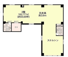KDKビル 2階 間取り図