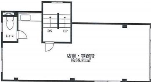 代々木パークビル 3階 間取り図