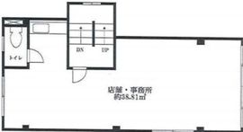 代々木パークビル 3階 間取り図