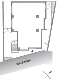 GRACIA表参道(店舗) 1階 間取り図