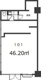 代官山エーデルハイム 101 間取り図