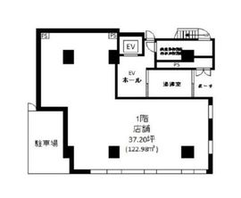 台東4丁目Mビル 1階 間取り図