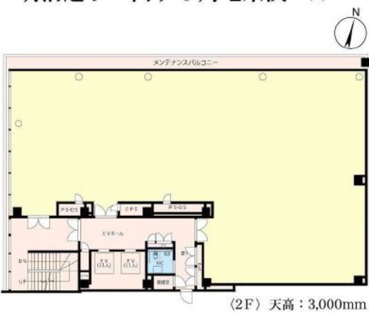 Barbizon8 2階 間取り図