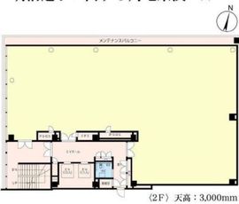 Barbizon8 2階 間取り図