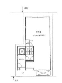 キュリオシティ 1階 間取り図
