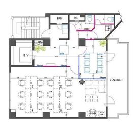 Biz SQUARE GINZAビル 1階 間取り図