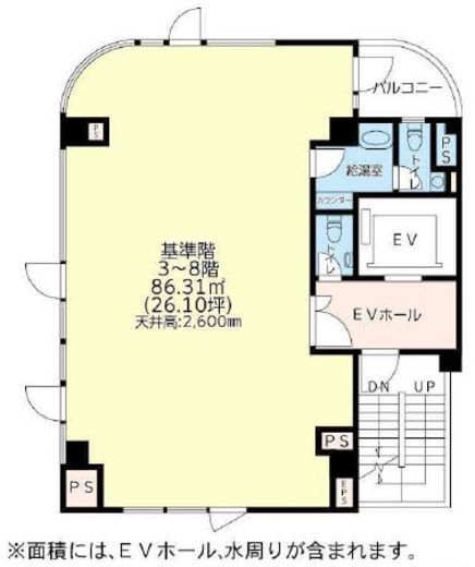 fftBldg. 3階 間取り図