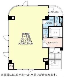 fftBldg. 8階 間取り図