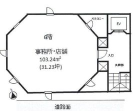 麻布ウィンテルビル 7階 間取り図