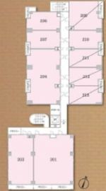 ダイアパレス二番町 201 間取り図