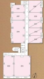 ダイアパレス二番町 203 間取り図