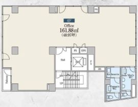 麹町MKビル 4階 間取り図