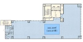Daiwa神保町3丁目ビル 8階 間取り図