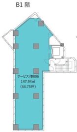 (仮称)神南1-34計画 B1階 間取り図