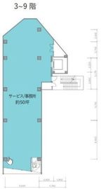 (仮称)神南1-34計画 9階 間取り図