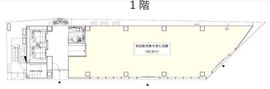 (仮称)新宿七丁目計画 1階 間取り図