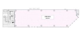 (仮称)新宿七丁目計画 6階 間取り図