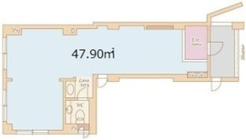 BlueLeaf大山町 1階 間取り図