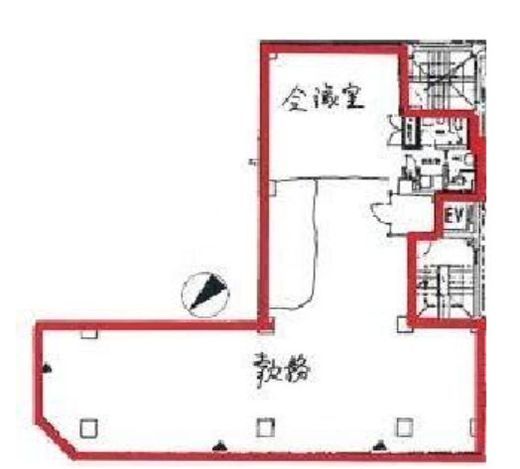ARISTO虎ノ門（宮田ビル） 3階 間取り図