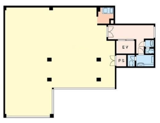 Fポイントビル 2階 間取り図