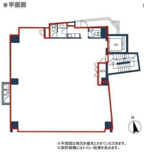 アトム麹町タワー 8階 間取り図